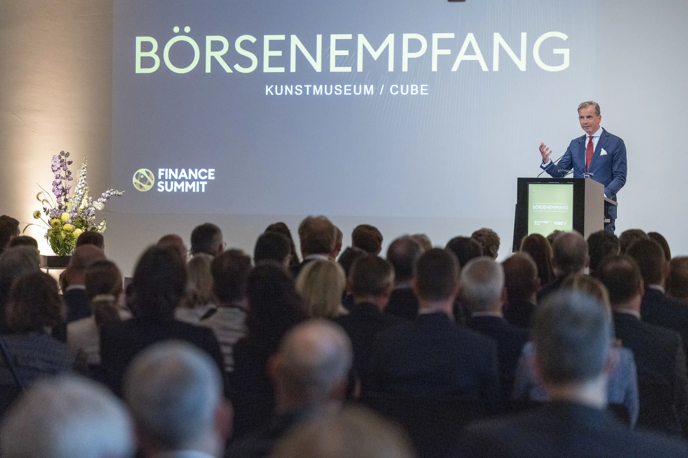 Börsenempfang Eröffnung
